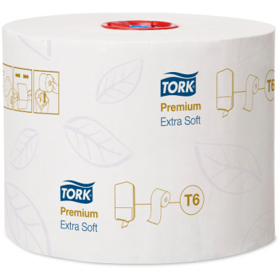 Papier toaletowy do dozownika z automatyczną zmianą rolek Tork Mid-size biały ekstra miękki